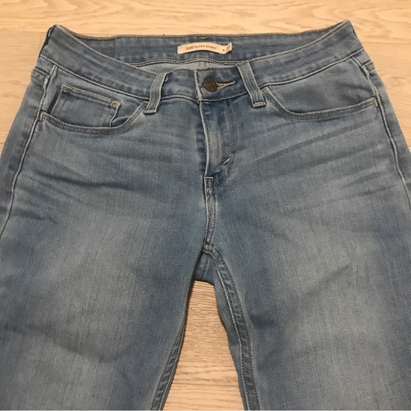 Levi's 535 Super Skinny Jeans - Size 27 - Picture 6 of 10